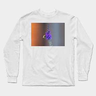 Bumble Bee on A Flower Long Sleeve T-Shirt